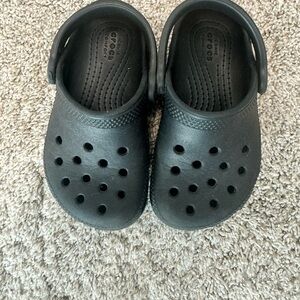 Black Toddler Size 8 Crocs